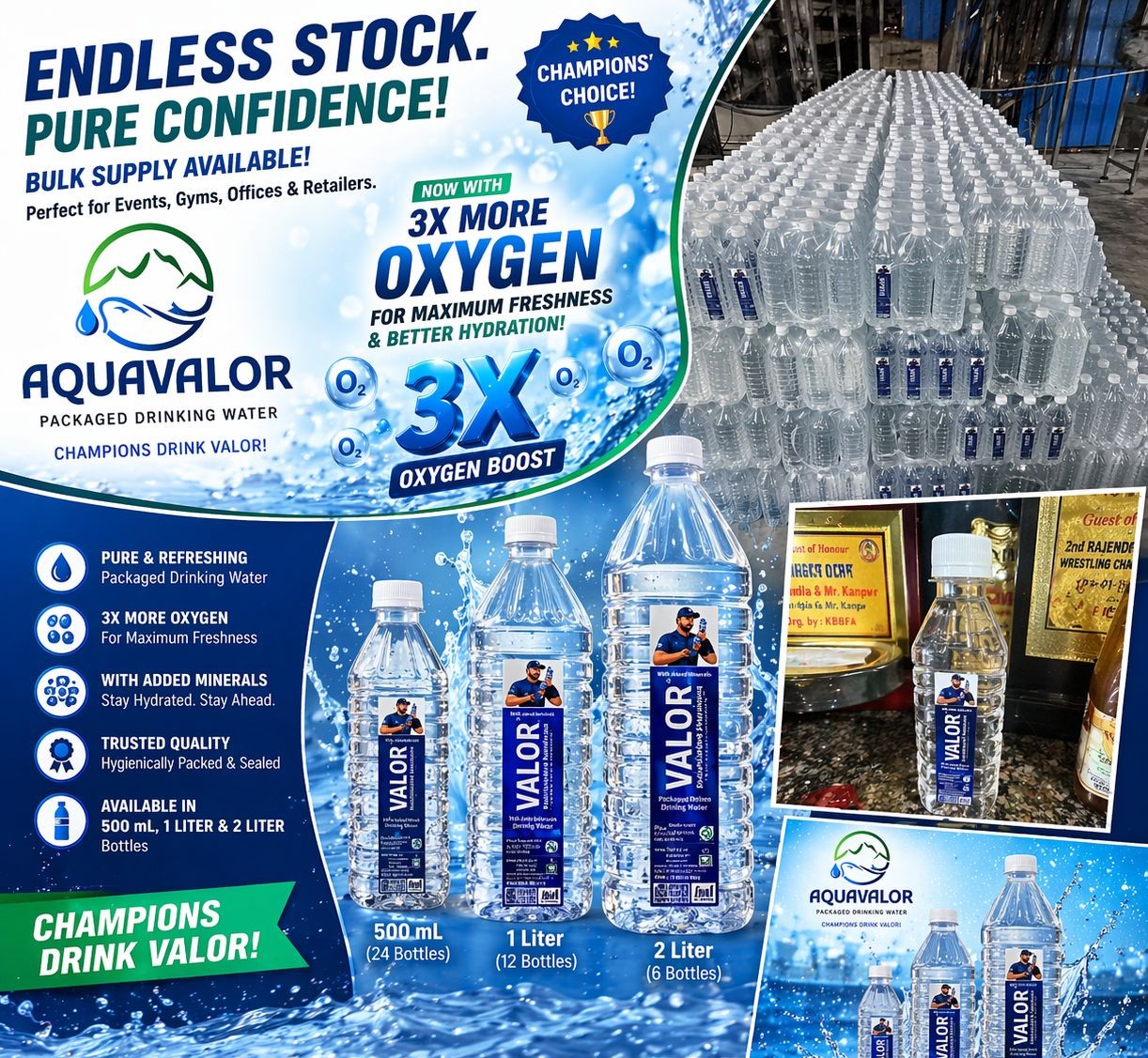 Aquavalor water supply background